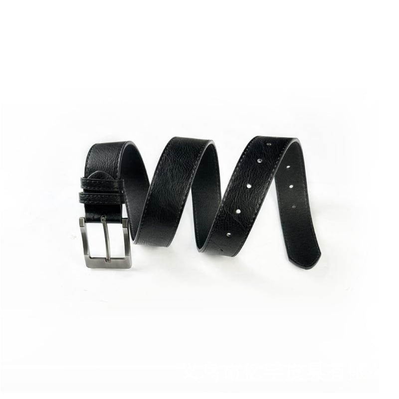 Muški kaiš od PU kože, kopča od legure, zatvaranje pinom, poslovno‑opušten stil, ulični stil, osobni stil