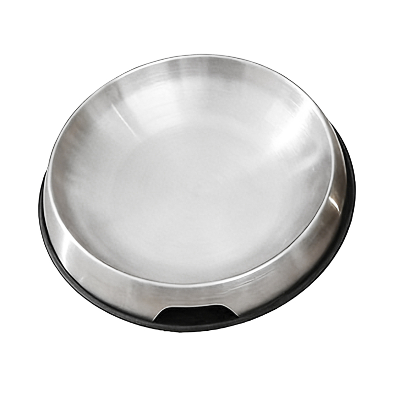 Hranilne posude za kućne ljubimce od nehrđajućeg čelika s protukliznim dizajnom, za mačke i pse, ručno hranjenje, pakiranje: 200 kom