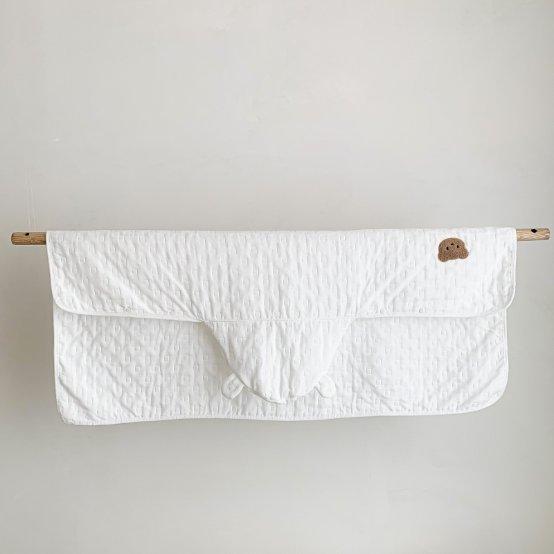 bovein Pamučni ručnik za kupanje beba s uzorkom životinja za novorođenčad