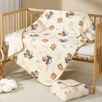 Dječja pamučna deka s crtić motivom, 500–800 g, četiri sezone, za dojenčad i djecu