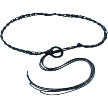 Ručni pleteni ženski kaiš od voskastog užeta, boemski etno stil, retro okrugla kopča od smole, kopčanje kukom, ručna izrada