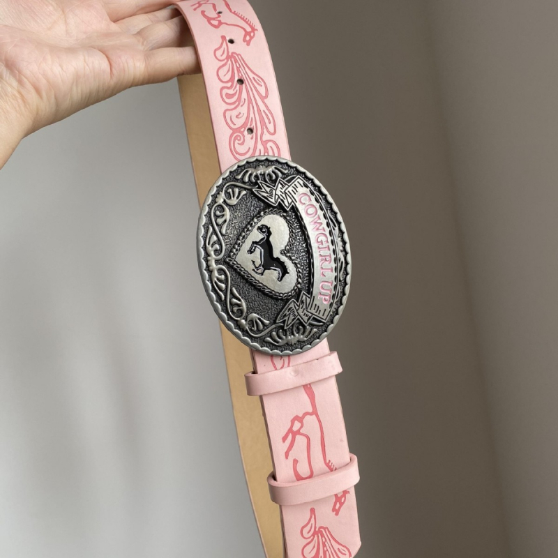 Pojas od imitacijske kože, spona od legure, kopčanje kukom, marka Yiting, ljeto 2025, stil osobnosti