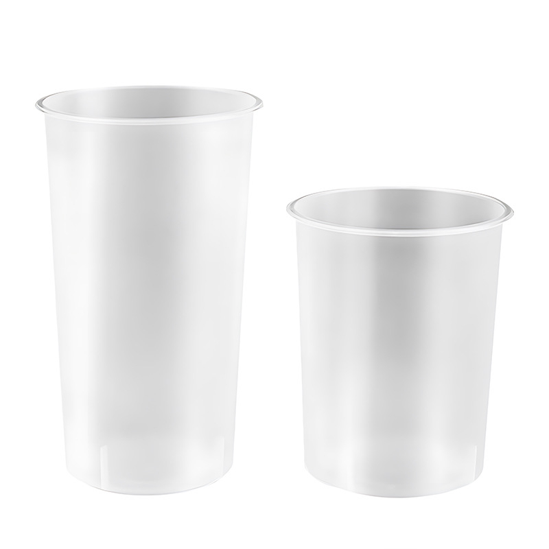 Jednokratna PP čaša za piće, kružnog oblika, kapacitet 501–600 ml, biorazgradiva, mogućnost otiska/logotipa