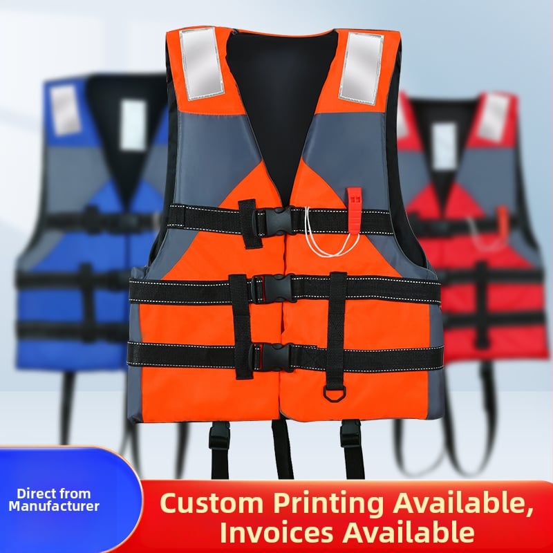 Spasiva jakna za odrasle – profesionalna, s visokom plovnosti, prijenosna, za brodove i ribolov