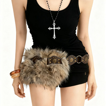 PU pojas s kopčom od legure, zatvarač na iglu, širina 2-4 cm, elektroplatinirani završetak, prilagođeni punk stil