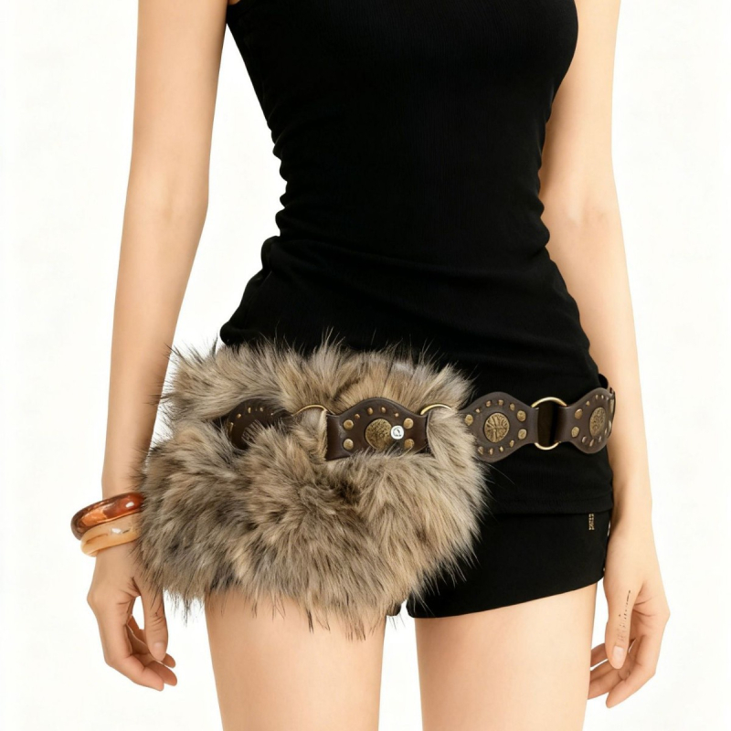 PU pojas s kopčom od legure, zatvarač na iglu, širina 2-4 cm, elektroplatinirani završetak, prilagođeni punk stil