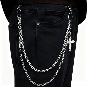 Struk lanac, metalni, hip-hop stil, unisex, prilagodljivo od Lihan Jewelry