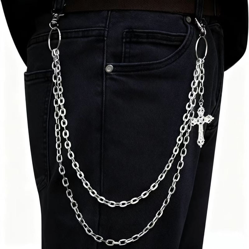 Struk lanac, metalni, hip-hop stil, unisex, prilagodljivo od Lihan Jewelry