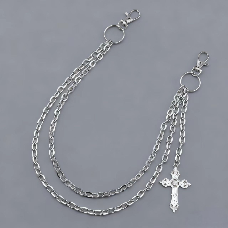 Struk lanac, metalni, hip-hop stil, unisex, prilagodljivo od Lihan Jewelry