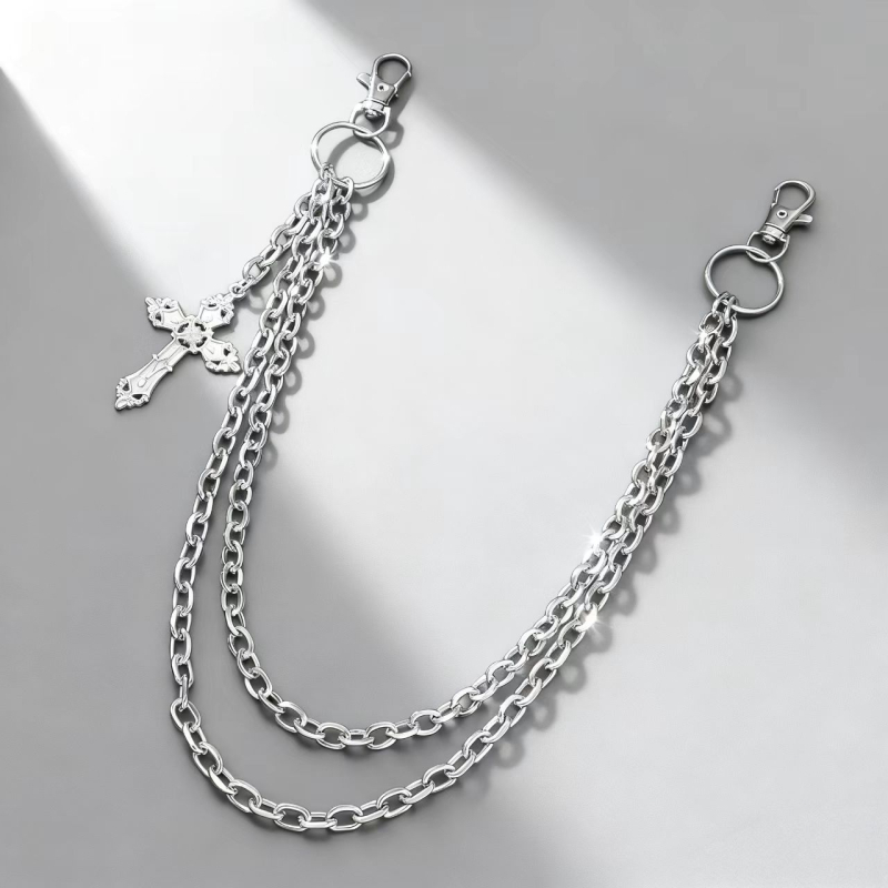 Struk lanac, metalni, hip-hop stil, unisex, prilagodljivo od Lihan Jewelry