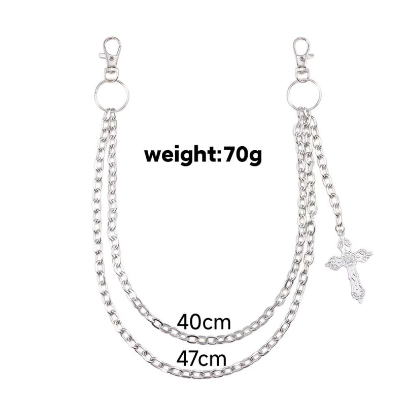 Struk lanac, metalni, hip-hop stil, unisex, prilagodljivo od Lihan Jewelry