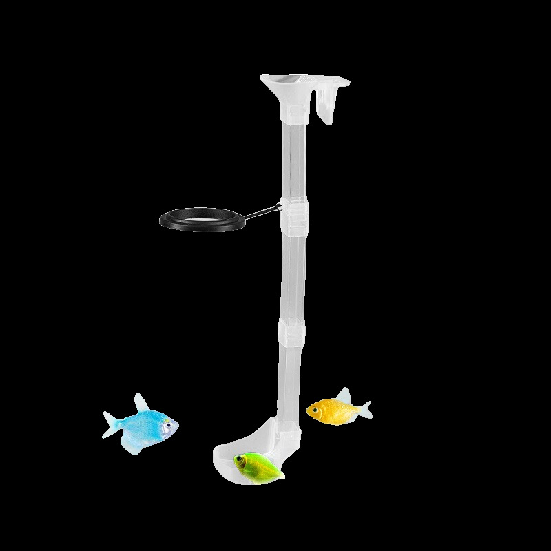 Prsten za hranjenje u akvariju, fiksno hranjenje riba i kozica, akril, Yee