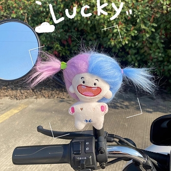 Υφασμάτινο κούκλα-κρεμαστό διακοσμητικό για ποδήλατο και μοτοσικλέτα