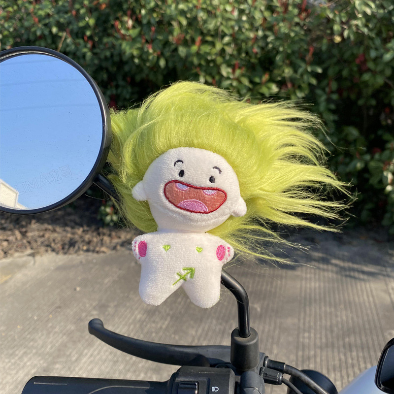 Υφασμάτινο κούκλα-κρεμαστό διακοσμητικό για ποδήλατο και μοτοσικλέτα