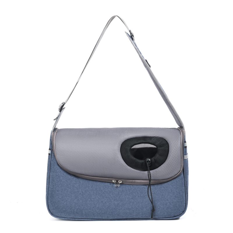 Torba za mačke s crossbody dizajnom, prozračno Oxford platno, Moorpet marka, uzorak Solid (Materijal: Oxford platno; Marka: Moorpet; Uzorak: Solid; Krutost: srednja do meka)