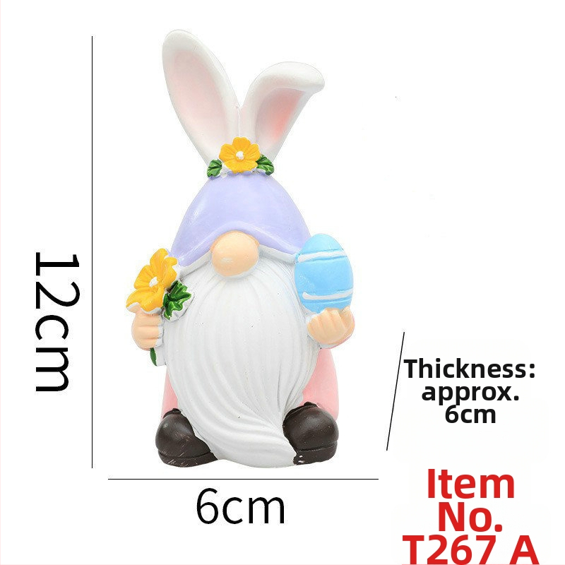 Winning Uskrsna figura od smole – zeko gnoms elf dekor dom