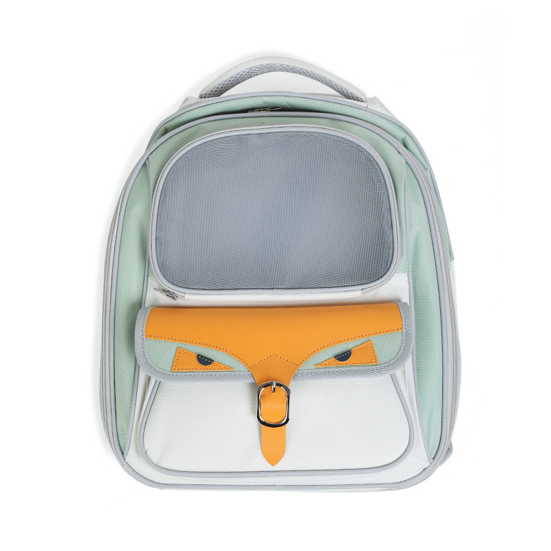 Ruksak za mačke - Oxford materijal, 40L kapacitet, sklopiv, prozračan, crtani uzorak