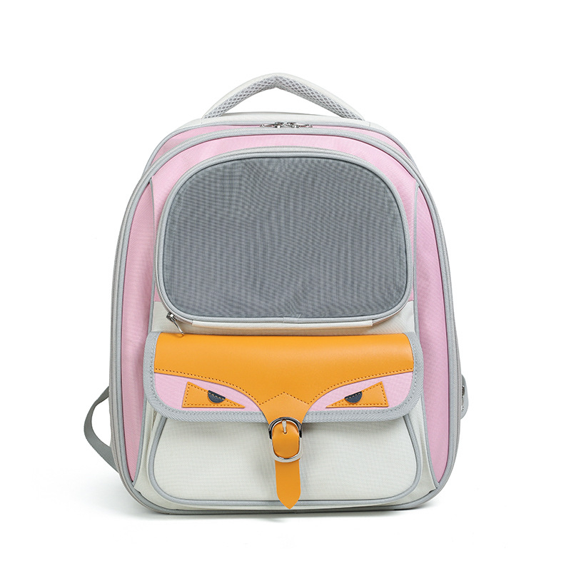 Ruksak za mačke - Oxford materijal, 40L kapacitet, sklopiv, prozračan, crtani uzorak