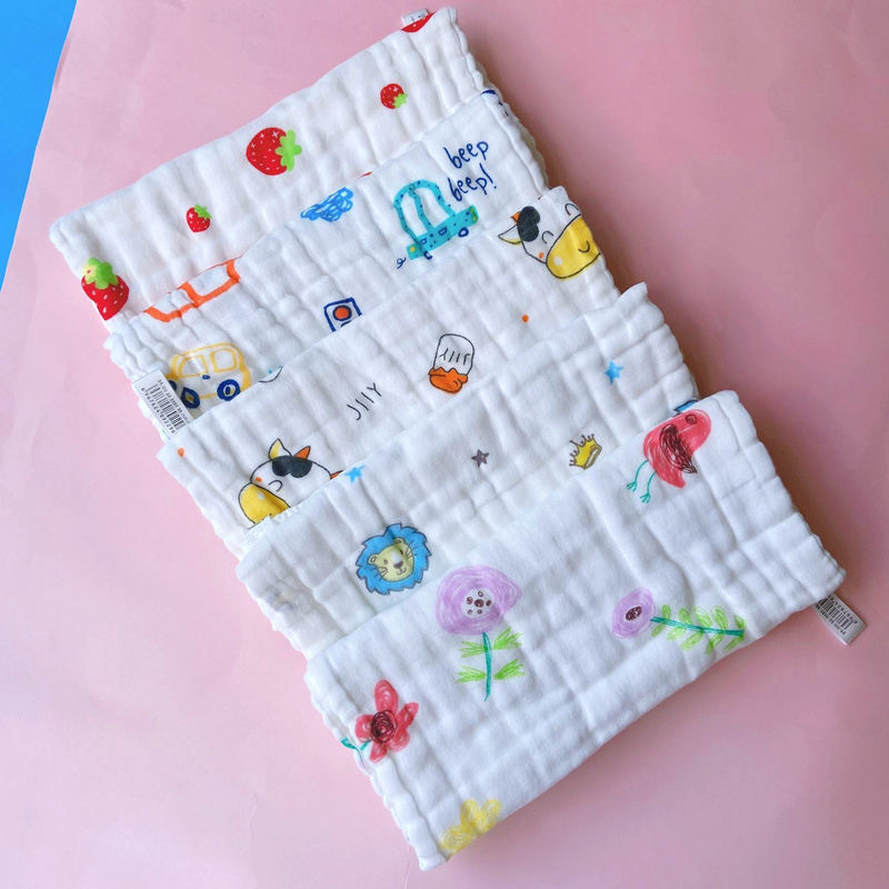 Dječji pamučni ručnik za lice, 40 g, upijanje 16–20 s