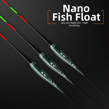 Vertikálny plavák na rybolov s driftom – meniaca farba, luminescujúci elektronický plavák pre deň aj noc; kompozitný materiál; značka Powerful merchant.