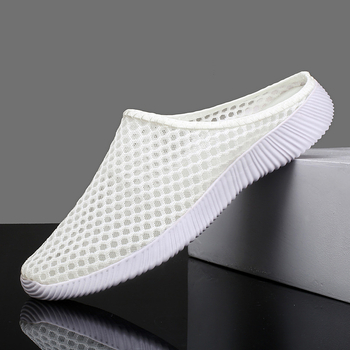 Plus-size muške prozračne Flyknit tenisice slip-on s gumom na đon