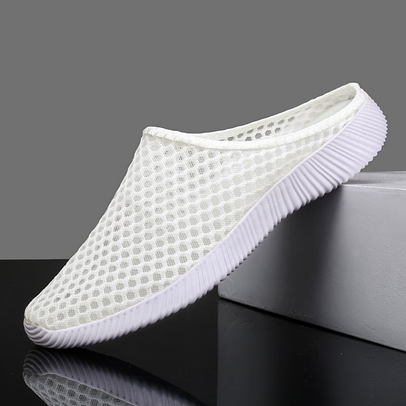 Plus-size muške prozračne Flyknit tenisice slip-on s gumom na đon