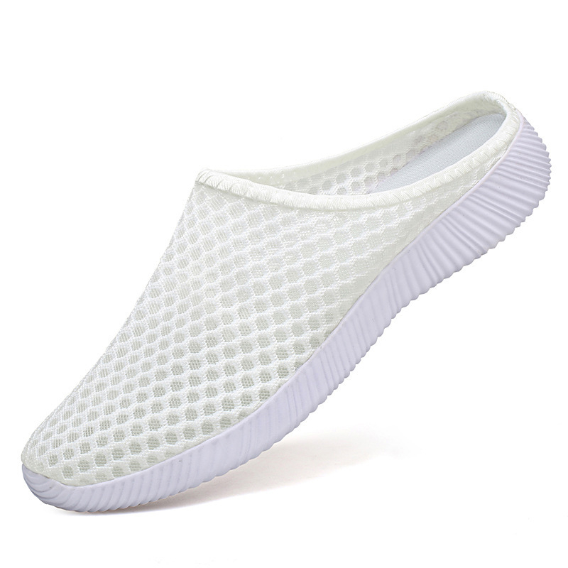 Plus-size muške prozračne Flyknit tenisice slip-on s gumom na đon