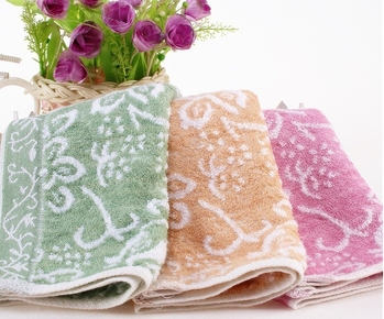 Dječji ručnik od bambusovih vlakana, Jacquard, neuvijeno vlakno, 21s, 60 g, brzo upijanje, ručnik za lice i kupaonu, kvadratni ručnik