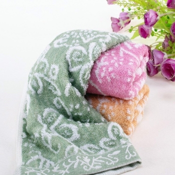 Dječji ručnik od bambusovih vlakana, Jacquard, neuvijeno vlakno, 21s, 60 g, brzo upijanje, ručnik za lice i kupaonu, kvadratni ručnik