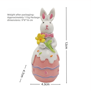 Zec od smole – Uskrsna i Halloween dekoracija za vrt, vanjska dekoracija za dom i zabave