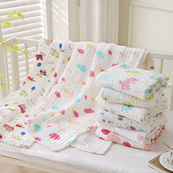 Dječji pamučni ručnik za kupanje i deka • Ravno tkanje • Ultra-soft pređa 20 • Težina 120–140 g • Za bebe
