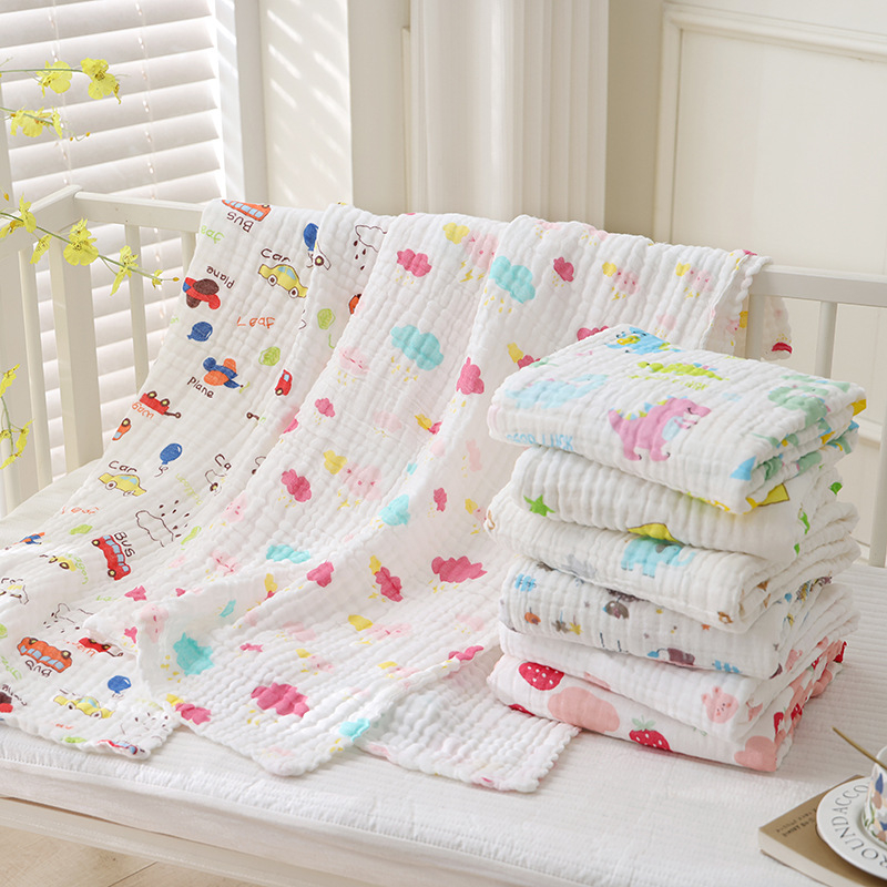 Dječji pamučni ručnik za kupanje i deka • Ravno tkanje • Ultra-soft pređa 20 • Težina 120–140 g • Za bebe