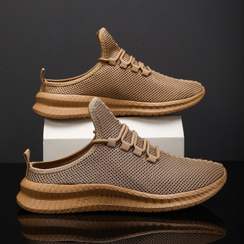 Muške slip-on casual tenisice s prozračnim mrežastim gornjim dijelom i MD potplatom (lansiranje proljeće 2025.)