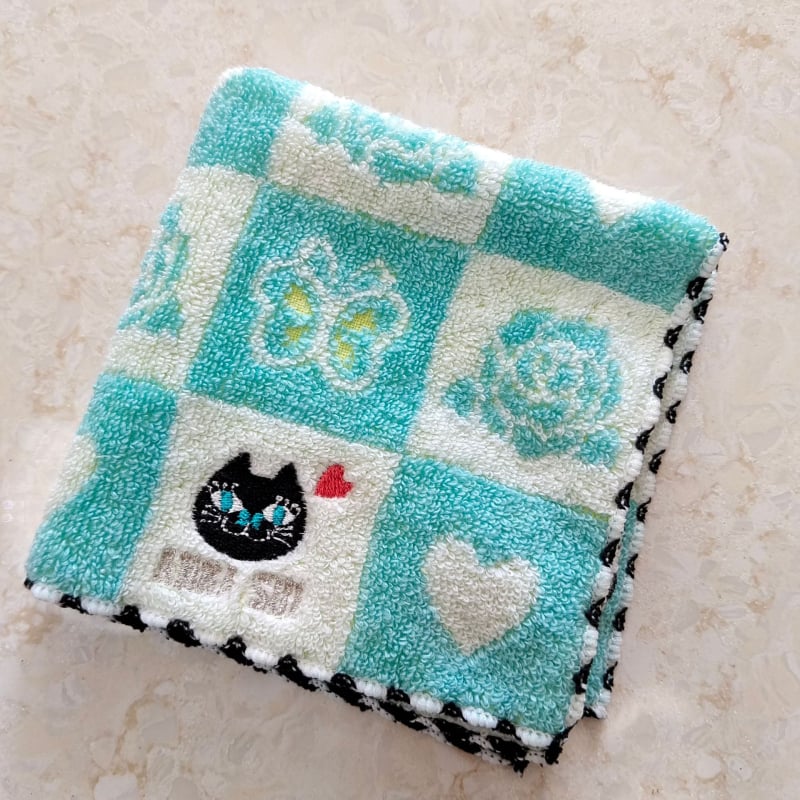 Pamuk kvadratna maramic za nos, 27 g, brza apsorpcija, vezenje, jacquard