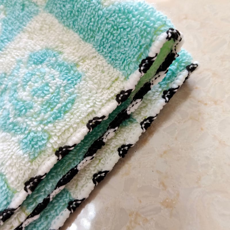 Pamuk kvadratna maramic za nos, 27 g, brza apsorpcija, vezenje, jacquard