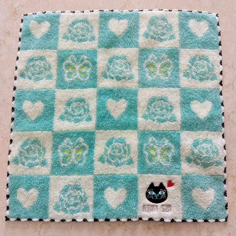 Pamuk kvadratna maramic za nos, 27 g, brza apsorpcija, vezenje, jacquard
