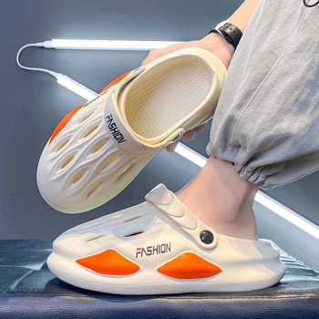 Muške EVA clogs, casual stil, EVA gornji dio, EVA potplat, protuklizno, injekcijska proizvodnja, proljeće 2025