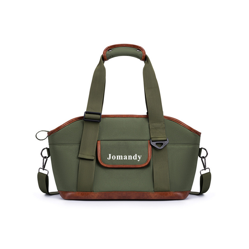 Torba za prijevoz psa u automobilu – prenosna, prozračna; ručni i rameni crossbody stil; poliester; za pse iznad 7 kg