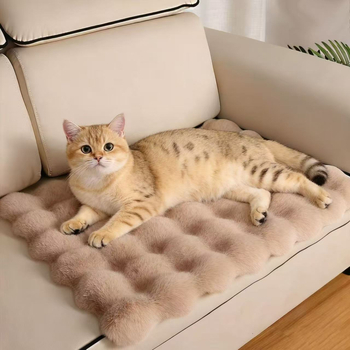 Podložka za pse od velura — udoban madrac za spavanje (Materijal: velur; Sezona: cijelo godišnje; Pogodno za: psa; Čišćenje: perivo; Funkcija: grijanje)