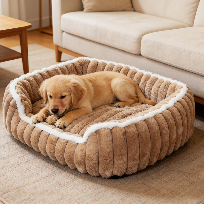 Gnijezdo za kućne ljubimce - plišano, četiri sezone, unutarnja upotreba, perivo, toplo