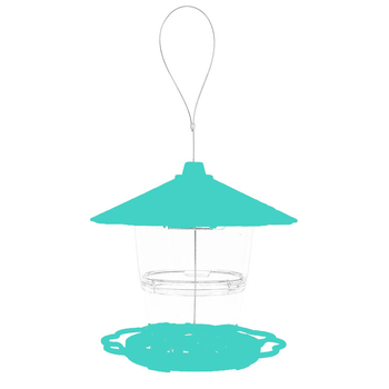 Kültéri madáretető, függőleges, összecsukható, automata etetéssel (Anyag: PP+PS; Márka: Xin shang plastic; Alkalmas: Akvárium)
