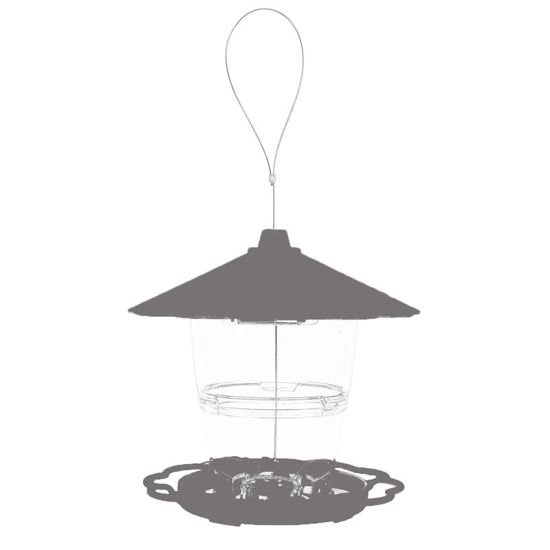Kültéri madáretető, függőleges, összecsukható, automata etetéssel (Anyag: PP+PS; Márka: Xin shang plastic; Alkalmas: Akvárium)