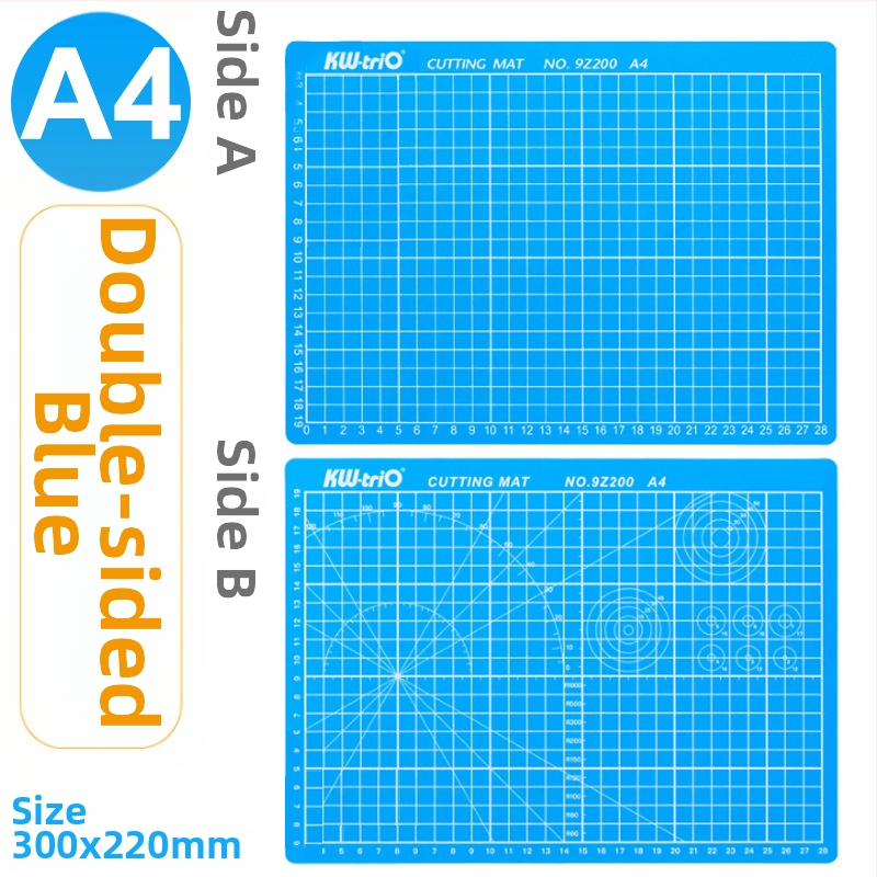 Дъска за рязане, двустранна и дебела, гума (Марка KW-TRIO / can be excellent; Не е вносено; Без IP разрешение)