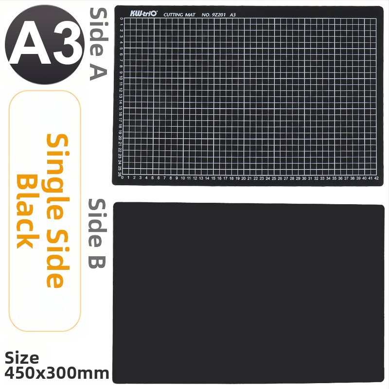 Дъска за рязане, двустранна и дебела, гума (Марка KW-TRIO / can be excellent; Не е вносено; Без IP разрешение)