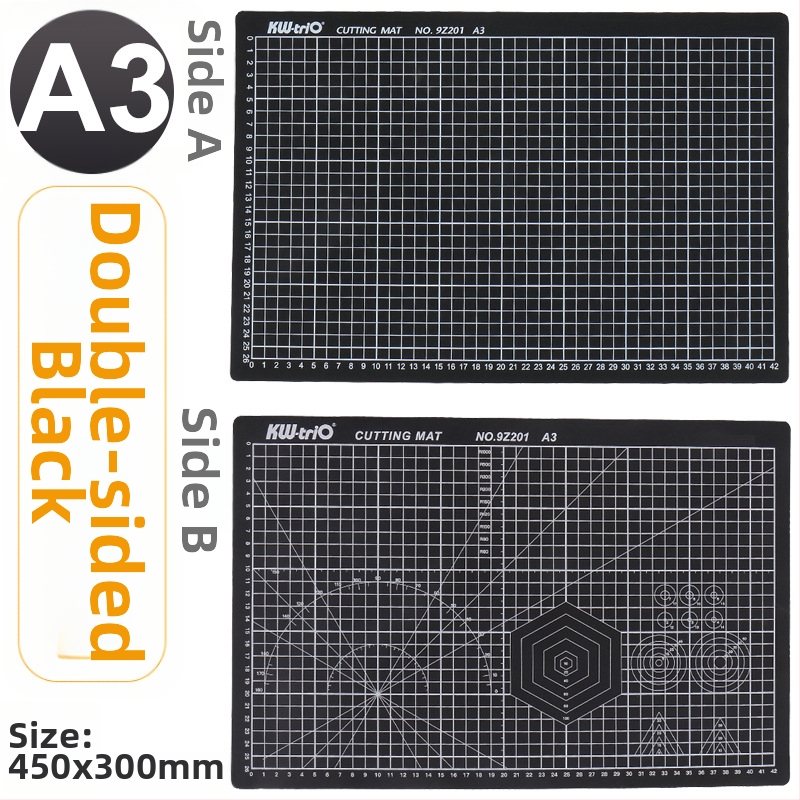 Дъска за рязане, двустранна и дебела, гума (Марка KW-TRIO / can be excellent; Не е вносено; Без IP разрешение)