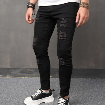 Muške traperice, casual slim fit, uski kroj nogavica, srednji pojas, zip zatvarač