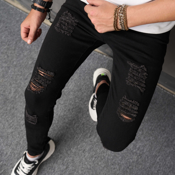 Muške traperice, casual slim fit, uski kroj nogavica, srednji pojas, zip zatvarač