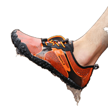 Cipele za rijeku za parove, prozračna unutrašnjost mrežasta, gornji dio od sintetičke kože, potplat od prirodne gume