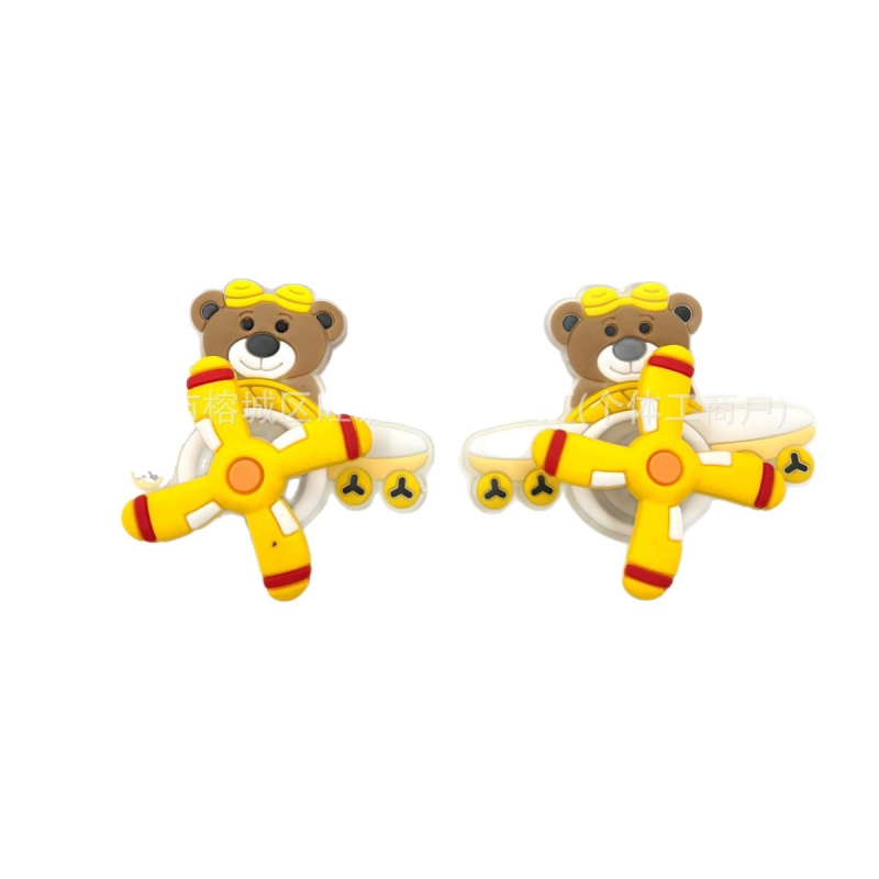 Crocs dodatak s LED svjetlom, rotirajući dizajn Cartoon Paradise, model 2-5123, uklonjiva dekoracija