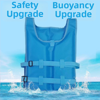 Mentőmellény környezetbarát PVC-ből, engedélyezett magánmárkával